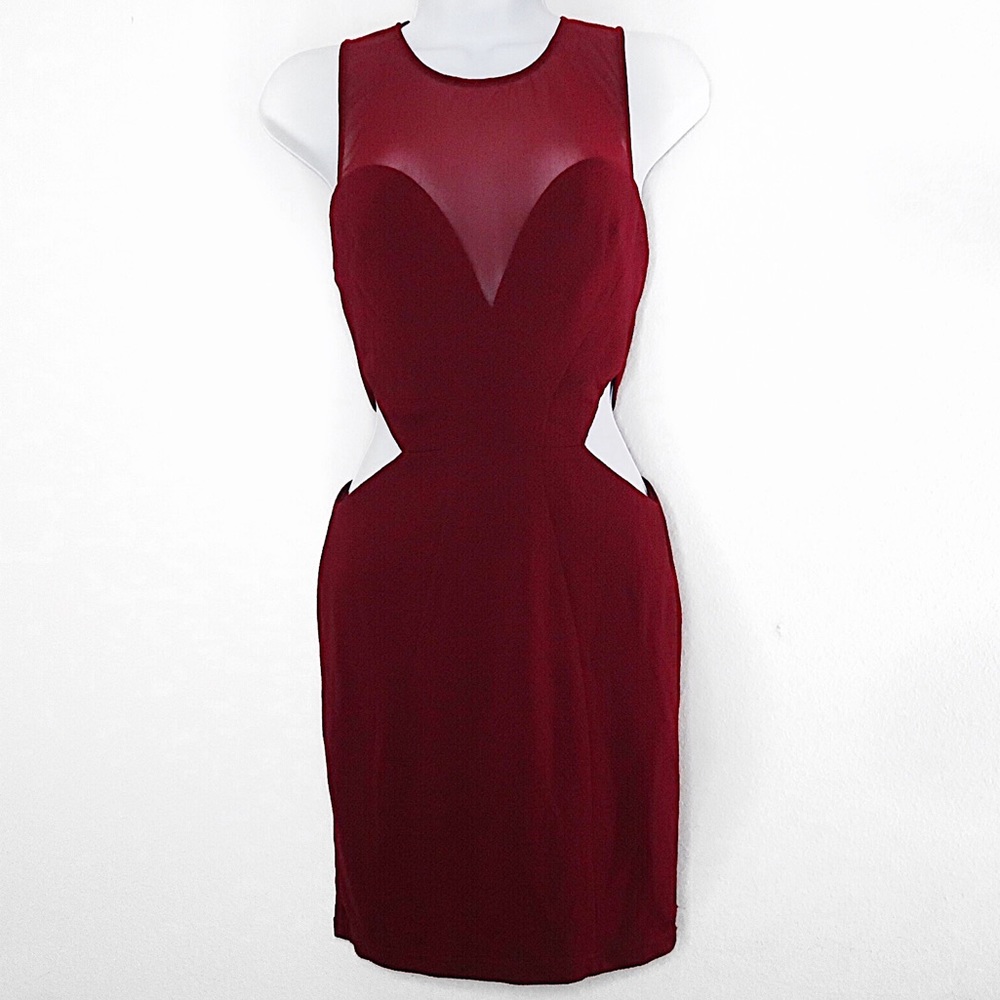 Forever 21 | Maroon Body Con Dress